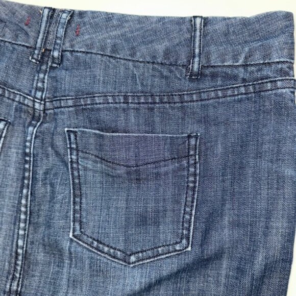 1969 GAP Jeans Limited Edition Stone-Washed  Pencil Skirt - Picture 4 of 10